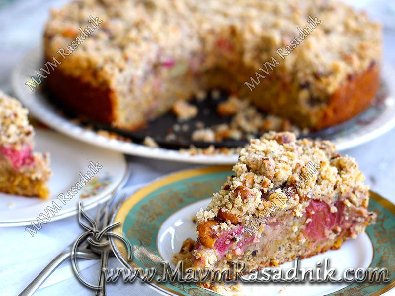 24 Pita Od Rubaba I Lesnika Crumble Pie